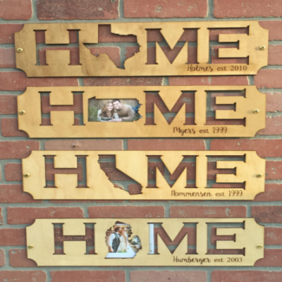 Rustic Wooden Signs